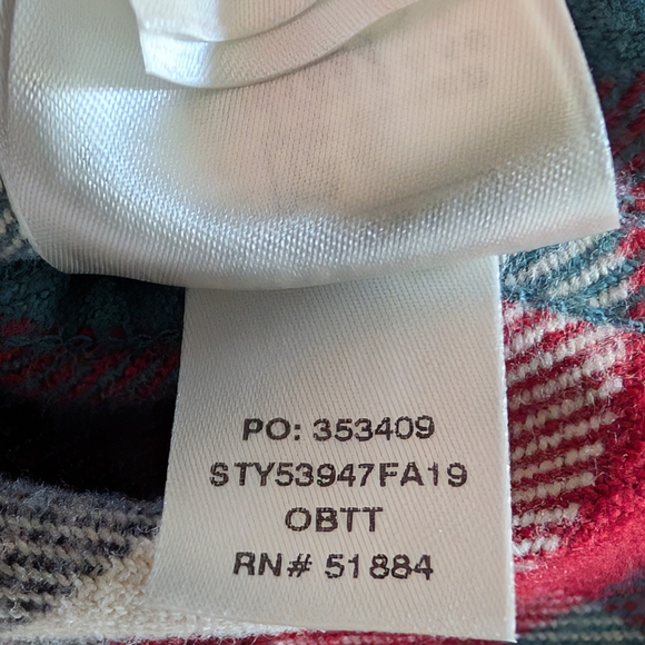 Men's Patagonia Organic Cotton Flannel Shirt Size XL - Picture 4 of 9